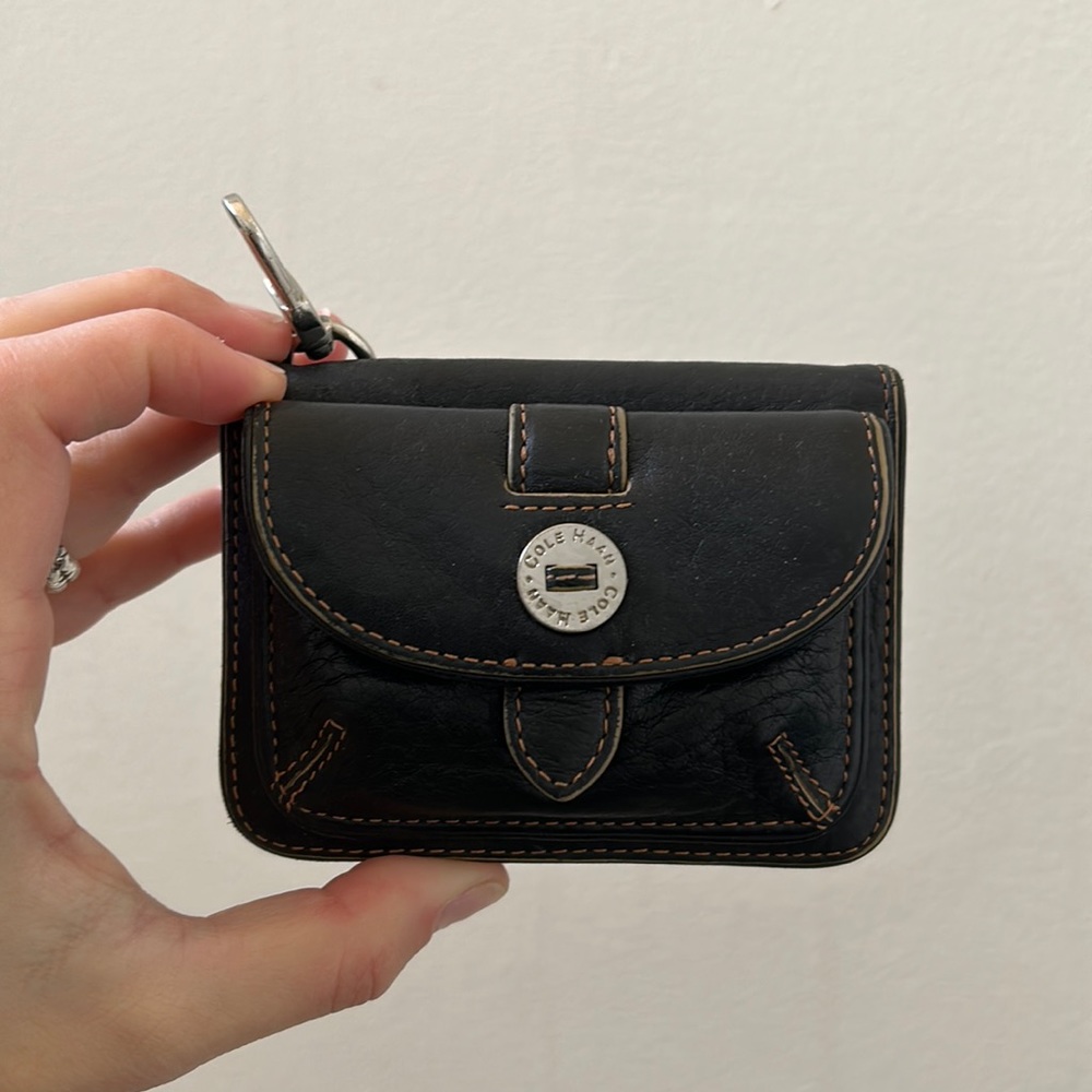 Cole Haan Card Case Wallet with toggle
